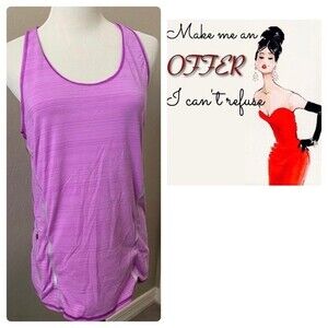 Athleta purple running tank